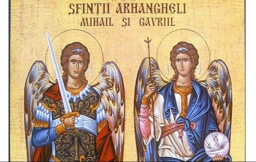 Luni, 8 noiembrie îi sărbătorim pe Sfinții Mihail și Gavril. Care este istoria acestei sărbători