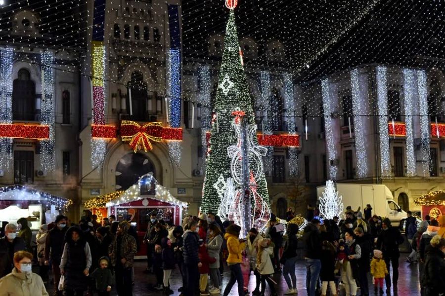 Craiova, selectată în TOPUL celor mai frumoase piețe de Crăciun din Europa