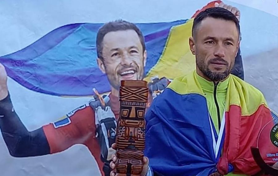 Pompierul român scrie istorie și la ultra-maratonul "Nomad"!