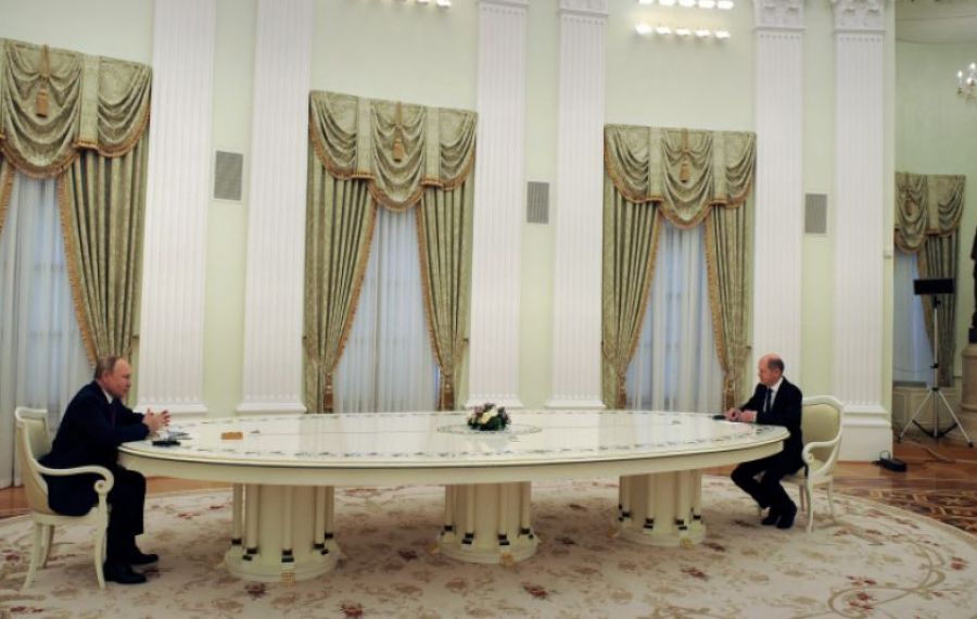 Putin, discuții cu cancelarul german, Olaf Sholz. Ce au vorbit timp de trei ore
