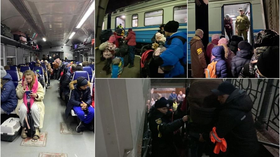 Un tren cu 1.600 de REFUGIAȚI din Ucraina a ajuns la Bucureşti. "A fost teribil, îngrozitor"
