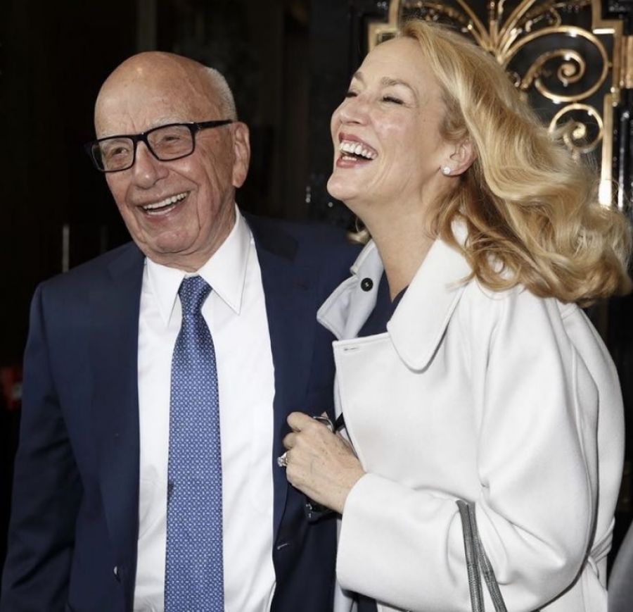 Fotomodelul Jerry Hall DIVORȚEAZĂ de miliardarul Rupert Murdoch, în vârstă de 91 de ani
