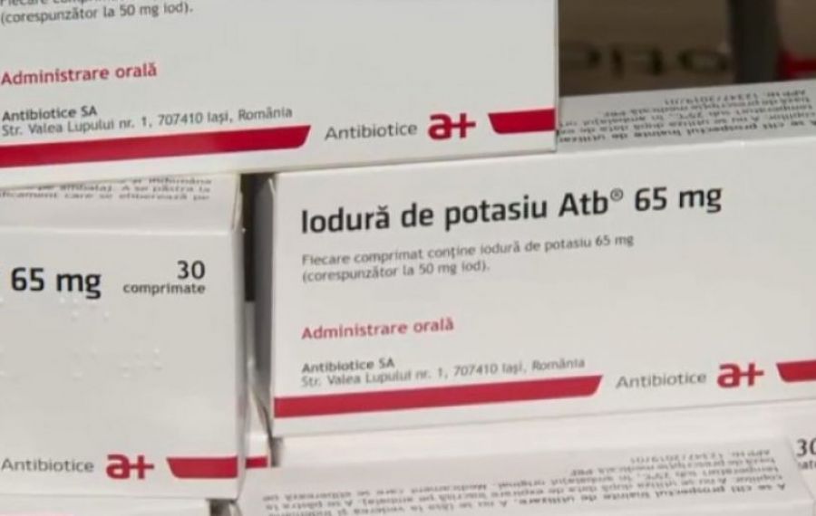 În plin scandal al pastilelor de iod, România DONEAZĂ Republicii Moldova peste un milion de tablete