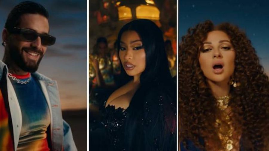 Maluma, Nicki Minaj și Myriam Fares cântă IMNUL OFICIAL QATAR 2022