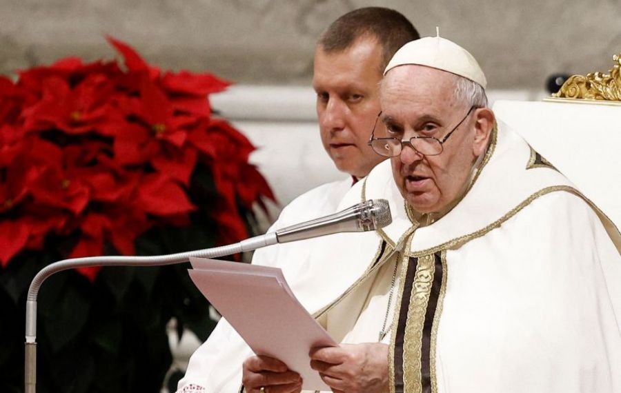 Papa Francisc, mesaj de Crăciun cu apel pentru PACE