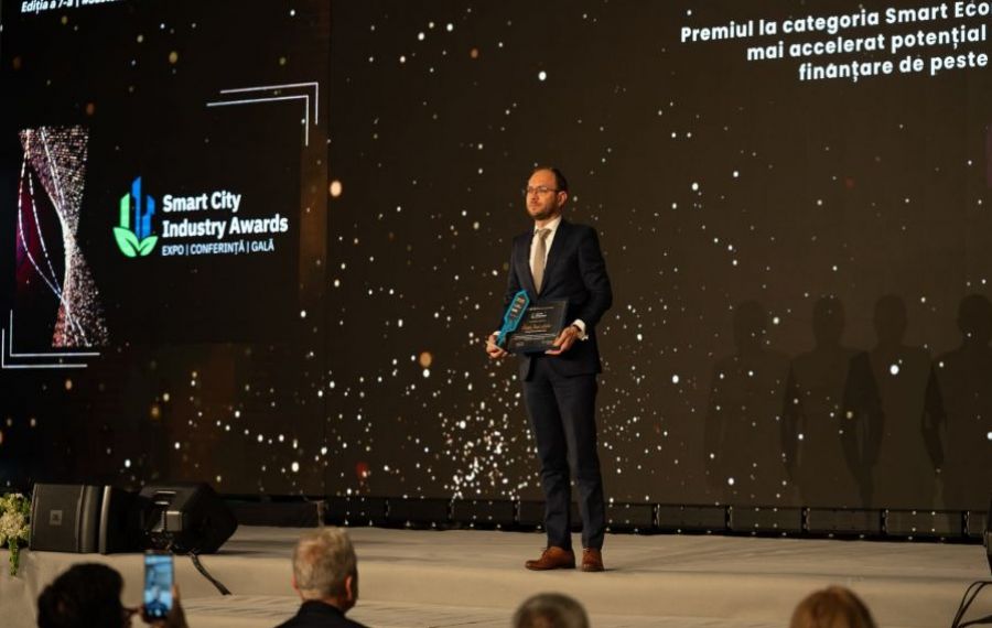 Municipiu SURPRIZĂ, premiat la categoria "Smart economy" pentru proiectul "Orașul cu cel mai accelerat potenţial de dezvoltare”