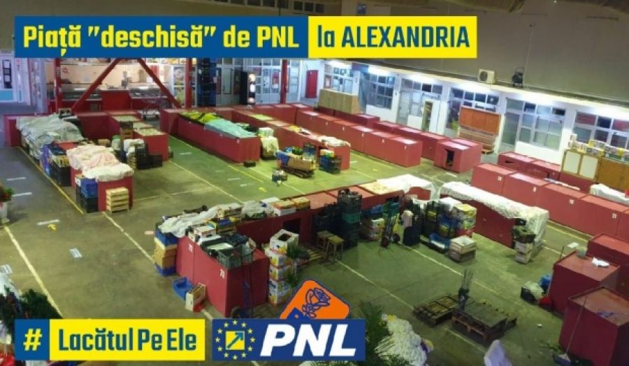 Bătălia pentru piețe în Teleorman, între PNL și PSD