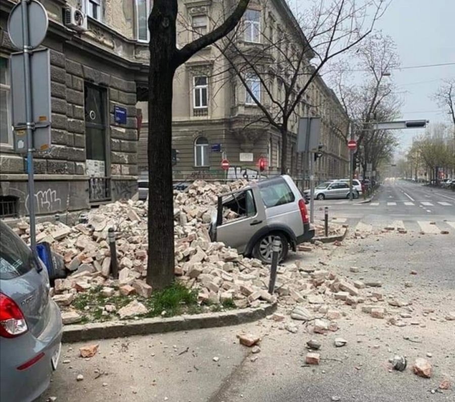 Imagini de COȘMAR din Croația după cutremurele devastatoare! Sute de soldați caută supraviețuitori